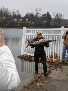 See Paddlefish While Scuba Diving in Ohio